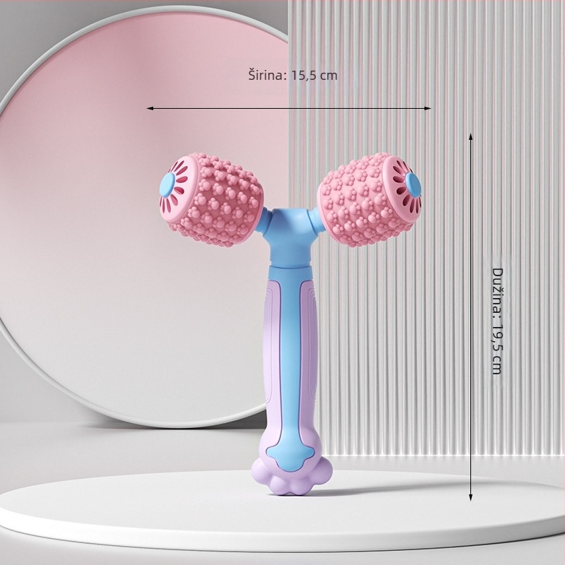 Y-oblik masažni štap – valjak za opuštanje mišića, pomoćni alat za jogu i fitness opremu