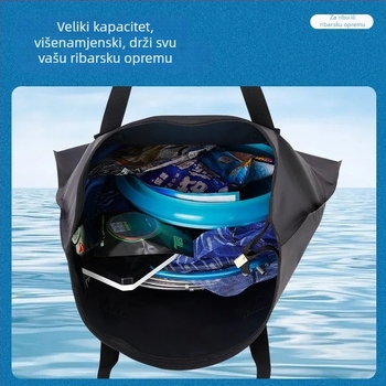 Torba za morski ribolov od platna, vodootporna – Four Seas Fishing Gear