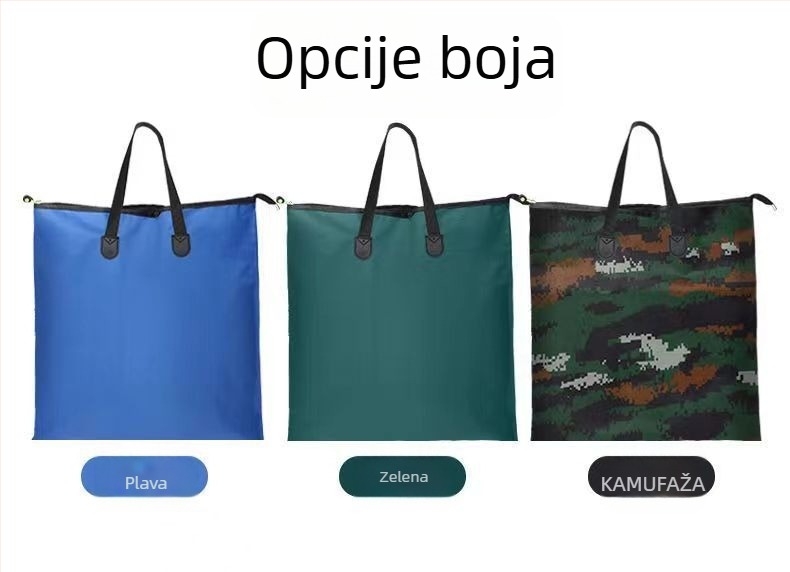 Sklopiva EVA ribarska torba – vodootporna, višenamjenska za mamce, ribolovnu liniju i opremu