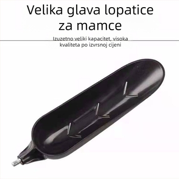 Velika krmna žlica za ribolov