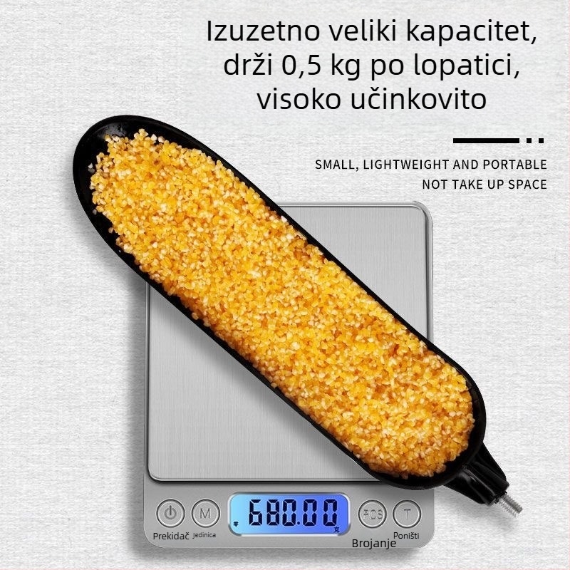 Velika krmna žlica za ribolov