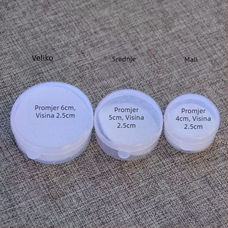 Hengchang prozirna plastična kutija za žive mamce – crvi za ribolov