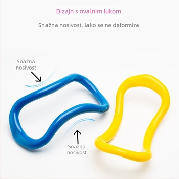 Yoga prsten — fasijalni istezajući prsten za fitness, Pilates i jogu