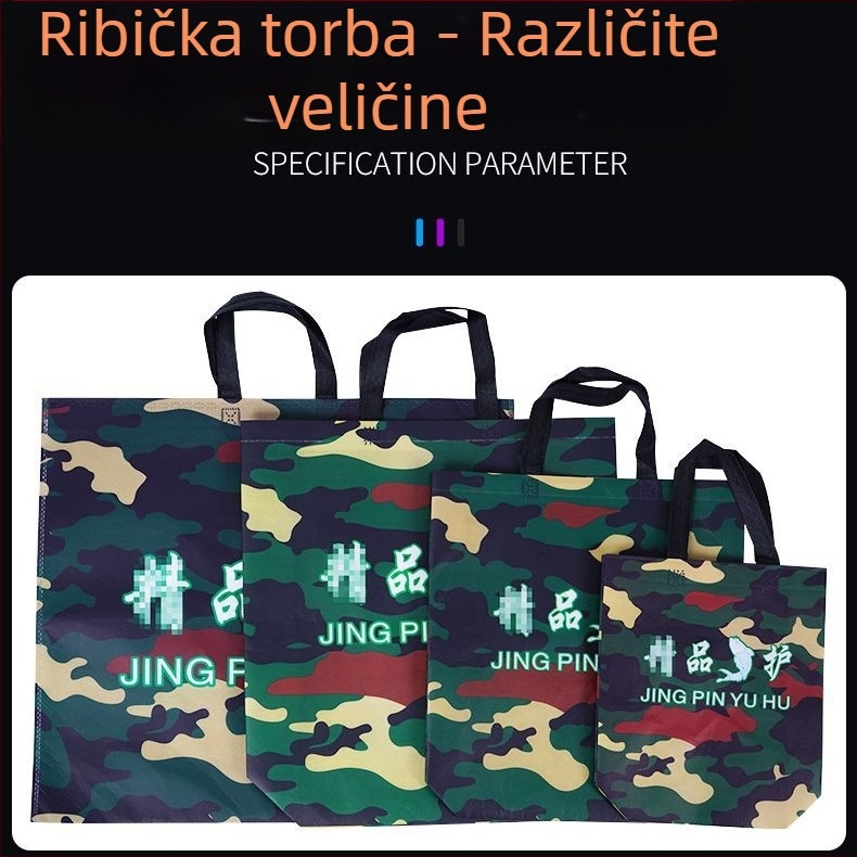 Torba za ribolov na rijeci - sklopiva, prijenosna torba za žive ribe, vodootporna platna