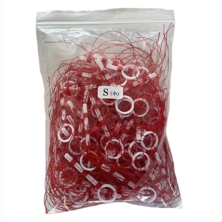 Set čvorova od pamukane niti za morski ribolov — pakiran, spreman za upotrebu s kliznim plovkom i čvorovima za pozicioniranje