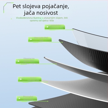 Vodootporna torba za ribolovnu stolicu sa ruksakom, futrola za štap i pohranjivanje ribolovnog pribora