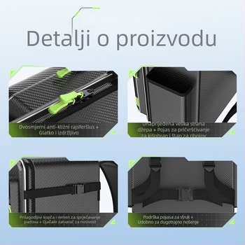 Vodootporna torba za ribolovnu stolicu sa ruksakom, futrola za štap i pohranjivanje ribolovnog pribora