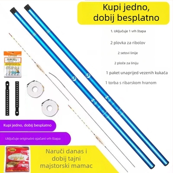 Arnova Set Štapova za Ribolov – Staklena Vlakna Konstrukcija