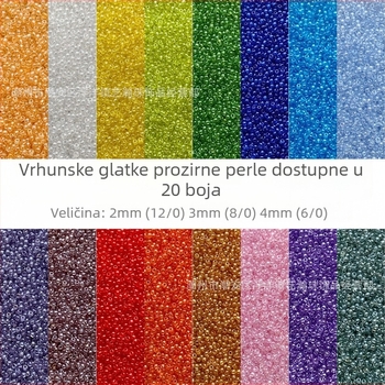 Labave perle – staklo/ glazura, pečenje, totem uzorak, prirodan stil