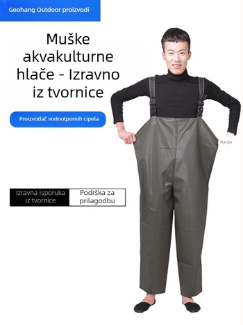 Ribarske hlače Beat the Fisherman, gumene, 2 džepa (Materijal: Guma; Džepovi: 2; Prsluk za spašavanje: Ne)