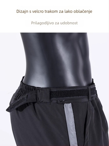 Ribolovne hlače, vodootporne i otporne na vjetar, toplo fleece podstava, sintetička vlakna, unisex, zimski uvjeti