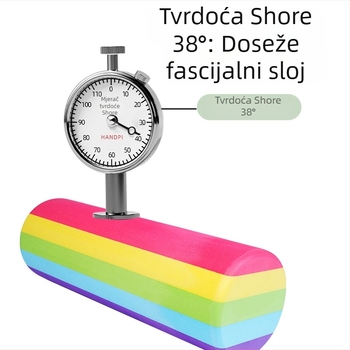 EVA pjena valjak za opuštanje mišića, profesionalni za početnike, joga stupa valjak, visoka gustoća