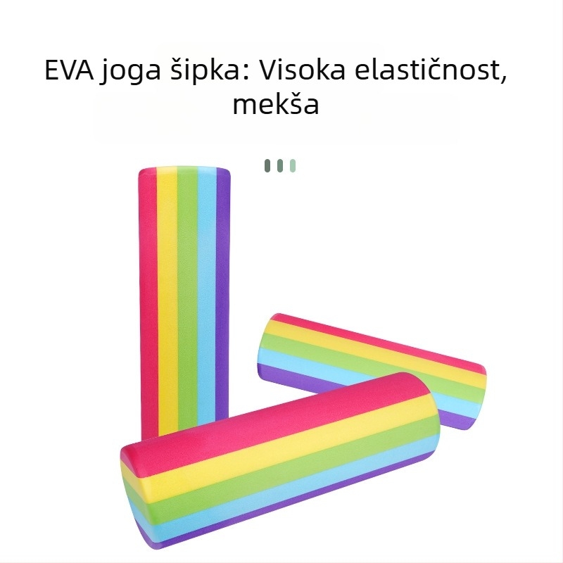 EVA pjena valjak za opuštanje mišića, profesionalni za početnike, joga stupa valjak, visoka gustoća
