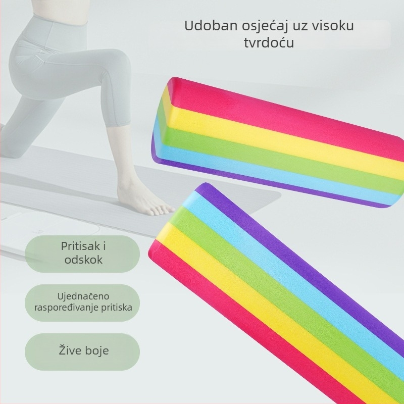 EVA pjena valjak za opuštanje mišića, profesionalni za početnike, joga stupa valjak, visoka gustoća