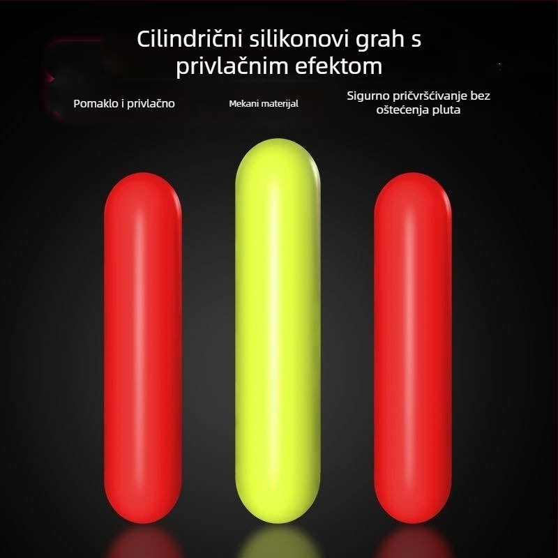 Cilindrični ribolovni plovak, privlačan oblik graha, PVC konstrukcija, Wave Cutter marka