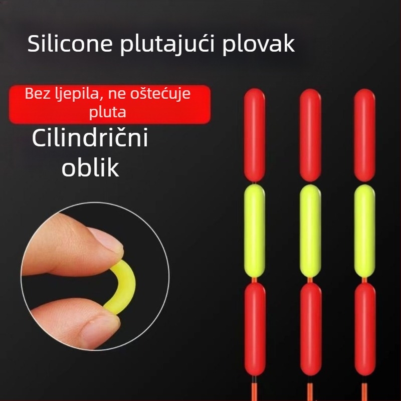 Cilindrični ribolovni plovak, privlačan oblik graha, PVC konstrukcija, Wave Cutter marka
