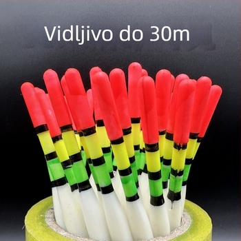 Ribički plovak, tradicionalni starinski stil, šuplje tijelo od plastike i najlona, marka Unique, za početnike