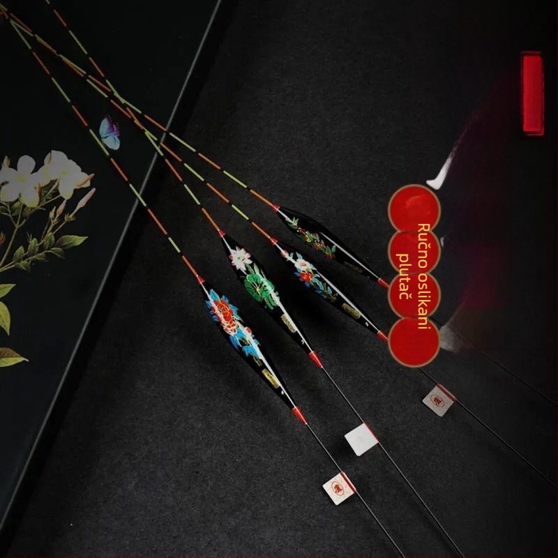 Alu LPT22 vertikalni plovak za ribolov, nano materijal, marka Alu