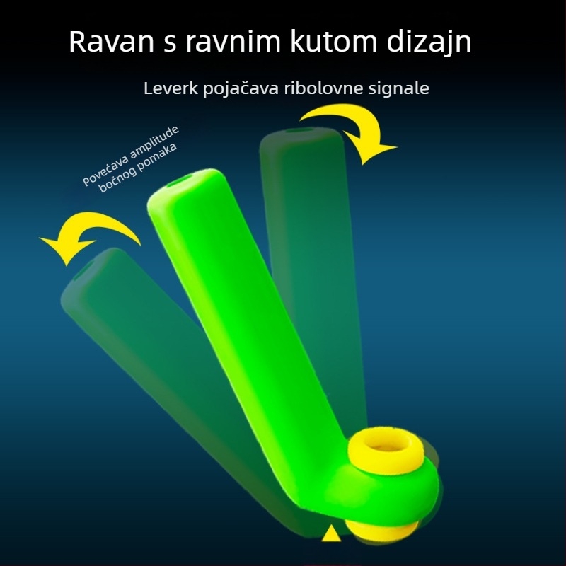 Space Bean set dodatne opreme za ledolov – s dvostrukim jezgrom i kutnim plutačem, silikon; Marka Fish of the Sea; Podrijetlo Kina