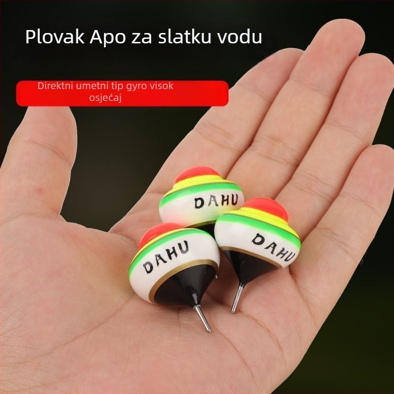 Gyro Aibo plovak za ribolov na stijeni – drveni, bez olova, samostojeći, vanjska montaža, osjetljiv u oblačne dane