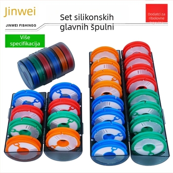 Jinwei Silikonska Kutija za Glavnu Liniju, Velika Kapaciteta, 4-16 Koluta