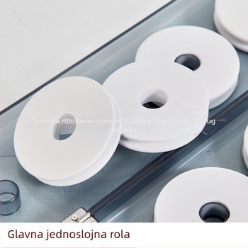Bijela kutija za glavnu liniju sa špulom promjera 6,7 cm, ribolovni pribor