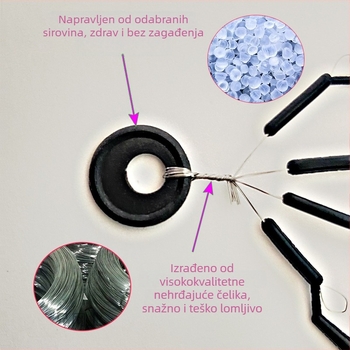 Ribolovni plivajući set – Gemini Star integrirano samozaključavajuće sjedalo, gumeni materijal, marka Jun Qi, podrijetlo Kina