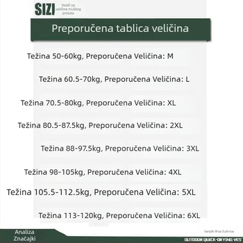 Radna vesta - slobodan kroj, najlonska tkanina, lanena podstava, stojeći ovratnik