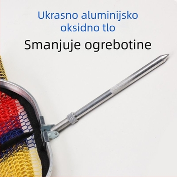 Kvadratna mreža za zaštitu riba, čvrsta mreža, sklopiva, brzo sušenje, kod proizvoda 3RXHXkYB