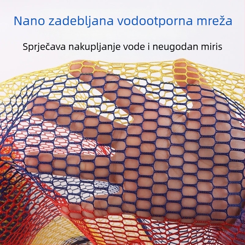 Kvadratna mreža za zaštitu riba, čvrsta mreža, sklopiva, brzo sušenje, kod proizvoda 3RXHXkYB