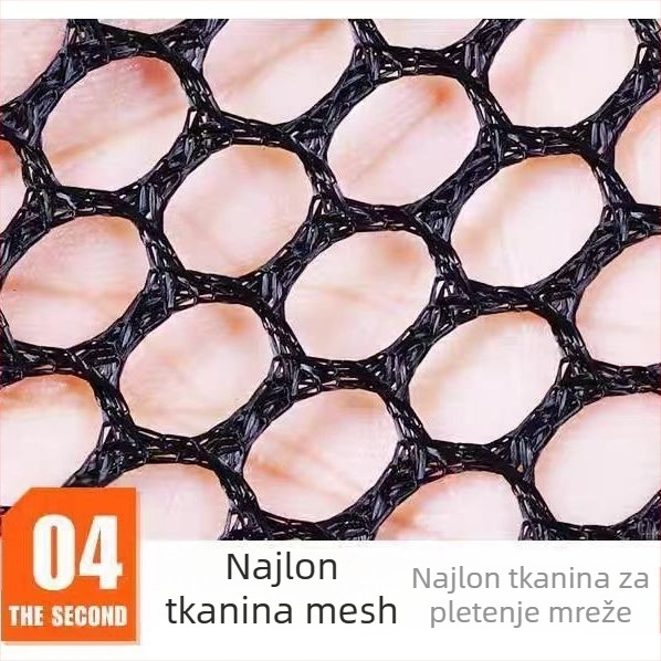 Najlonska mrežasta torba za zaštitu pri lovu, prijenosna, kvadratnog oblika