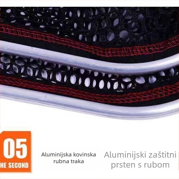 Najlonska mrežasta torba za zaštitu pri lovu, prijenosna, kvadratnog oblika