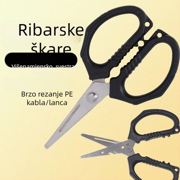 Škare za ribolov - Robuste, Višenamjenske, Čelična konstrukcija | Marka: Yonghao Fishing Gear