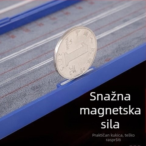 Kutija za ribolovne linije, dvostruko slojna, lagana, s mjernom ljestvicom, za vješanje, plastična