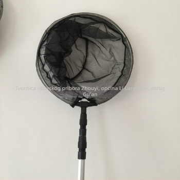 Aluminijska mreža za ribolov od aluminijske legure, izvlačna i prilagodljiva glava mreže