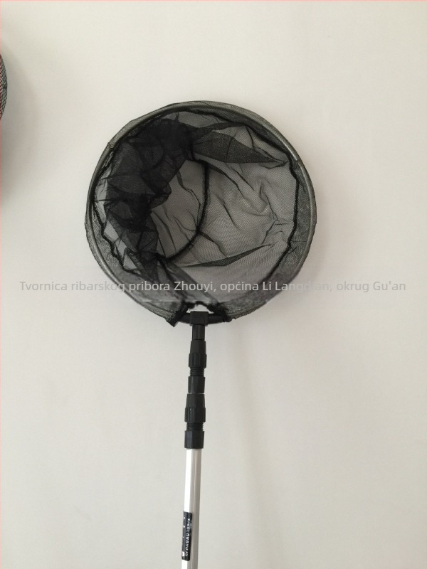 Aluminijska mreža za ribolov od aluminijske legure, izvlačna i prilagodljiva glava mreže