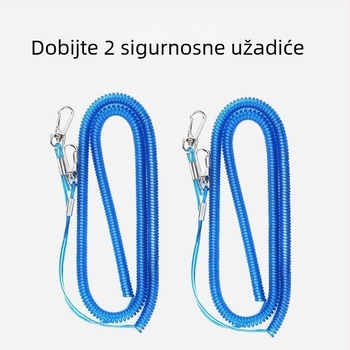 Sigurnosni kaiš za štap za ribolov od čelične žice, zaštita od ispada (Materijal: čelična žica; Podrijetlo: Kina)