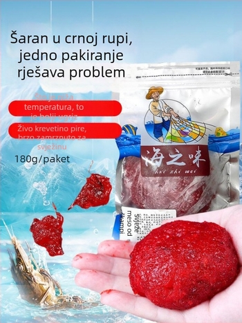 Primamka za ribolov sa škampima — svježa škampi mamac, čista škampi mamac, najlonska konstrukcija (Brand: Explore; Materijal: Nylon; Tip mamca: baziran na škampima)