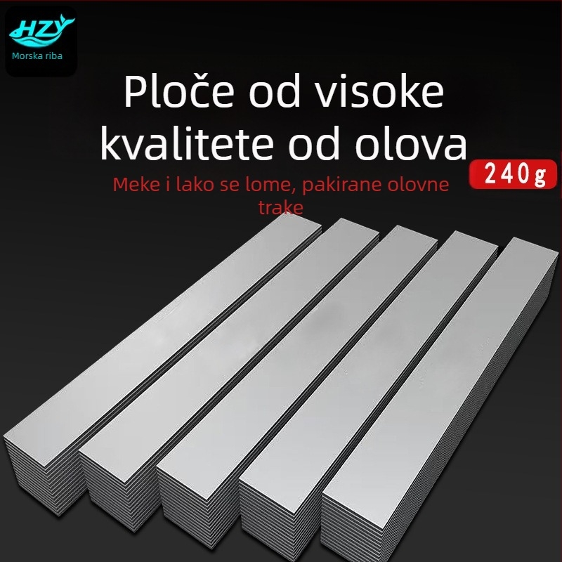 Olovni omotač za ribolov, debeo i tvrd, materijal: olovo, marka Fish of the Sea