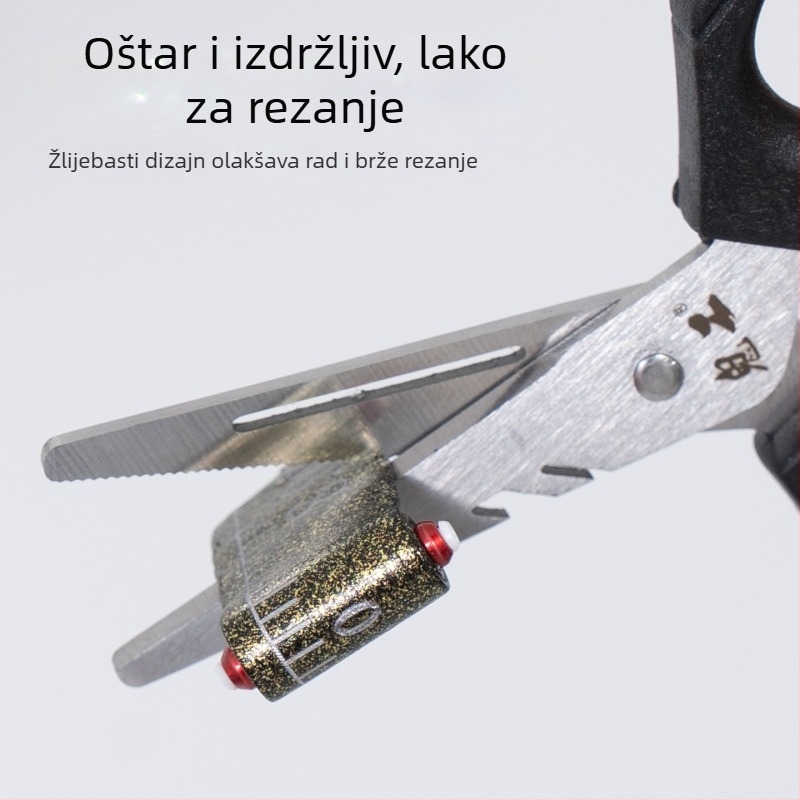 Ghost Work Višenamjenske ribarske škare od nehrđajućeg čelika s izvlaživačem udice