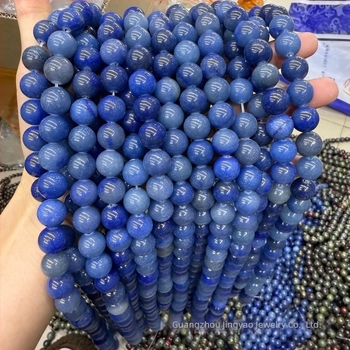 Marge od Aventurin Jade – slobodne perle, polirane fasetirane kuglice, originalni dizajn