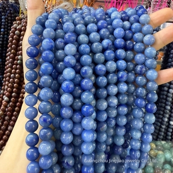 Marge od Aventurin Jade – slobodne perle, polirane fasetirane kuglice, originalni dizajn