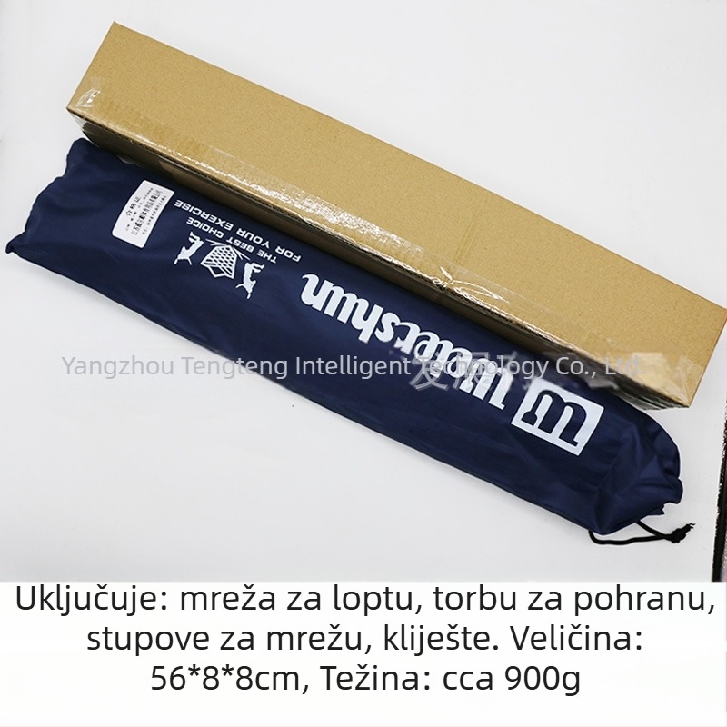 Okvir badminton mreže - Prenosni, Sklopivi, Brza montaža, Za unutarnje i vanjske uvjete (Materijal: Nylon; Prilagodba: Da; Marka: Wilshun)