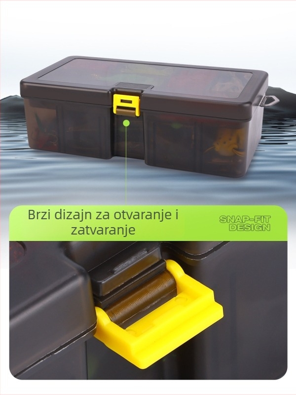 Weihe Sports 439-dijelni set voblera: soft bait, spinner, wave i minnow mamci; materijali: plastika, PVC, olovo