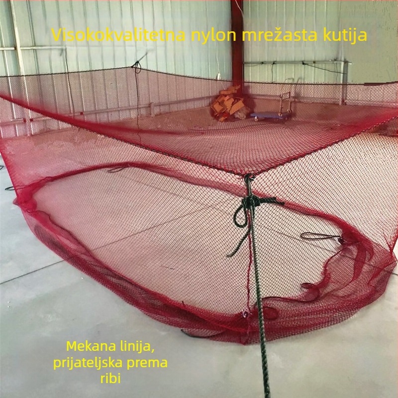 Najlonska kutijastog tipa mreža za morsku akvakulturu, uzgoj riba i skladištenje — privatna marka