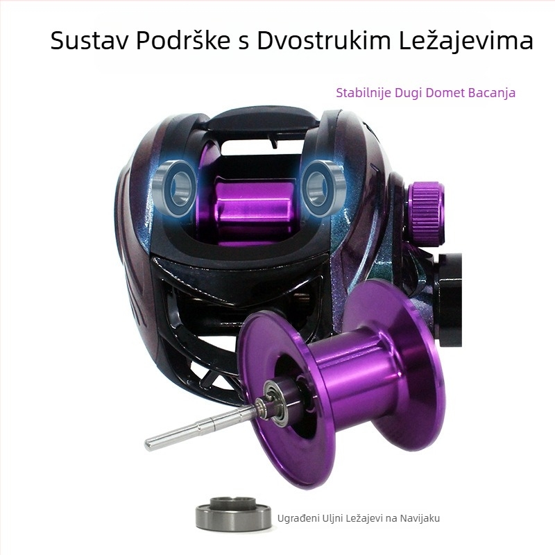 Water drop reel — Marka Veedooca/veduka; Materijal navoja: aluminijska legura; Glavni materijal: najlon; Kategorija: ribolovni kolut; Pakiranje: kutija; Količina u kutiji: 50