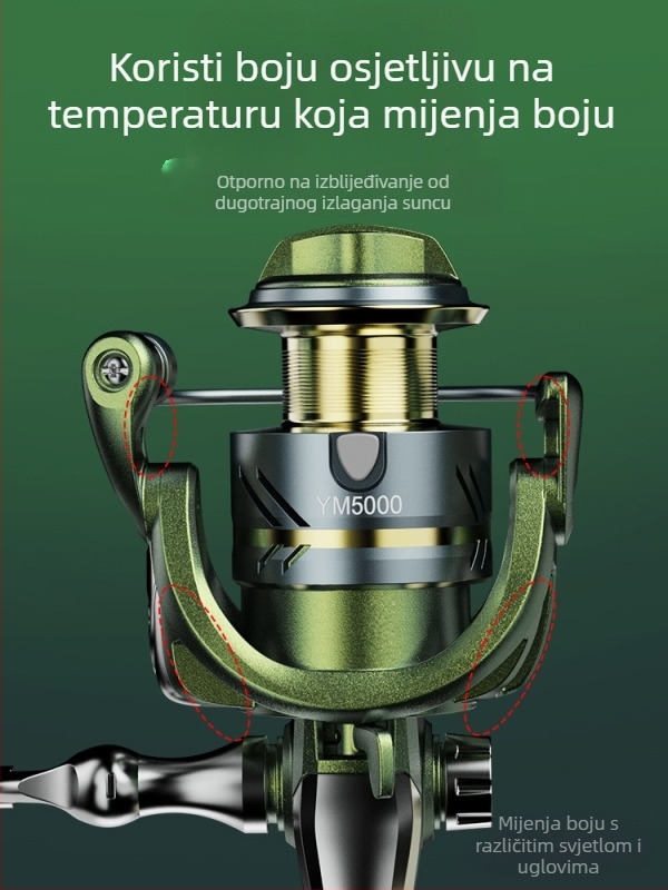 Špinning kolut - Giant finned king - ribolovni kolut