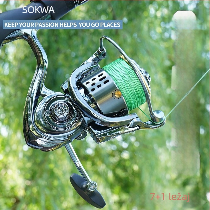 Songchuan Spinning kolut za ribolov – kutija od 40 komada – ovlaštena privatna marka