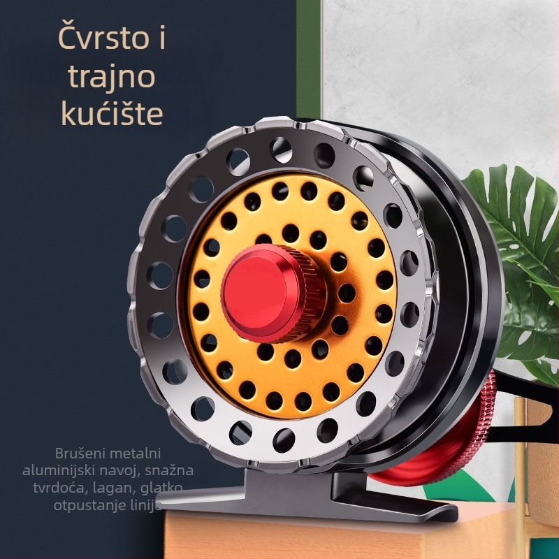 Arnova Cjelokovni Ribolovni Navijač s Prednjim Bacanjem i Magnetskim Kočenjem, Za Ledeni Ribolov