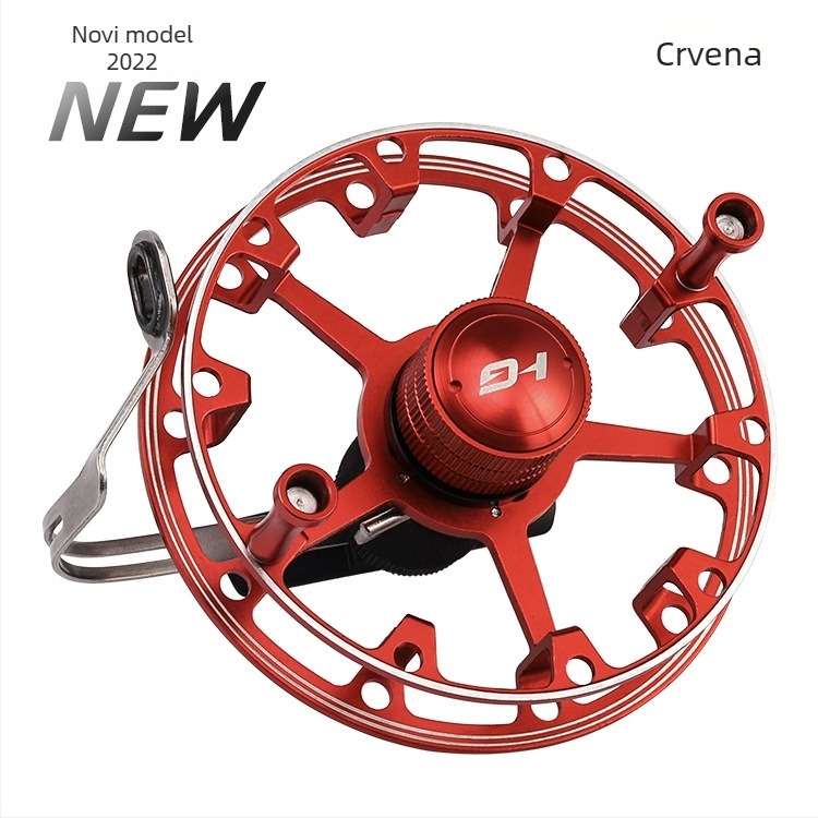 Ant King prednji metalni ribolovni kolut, lagan, ručno upravljanje